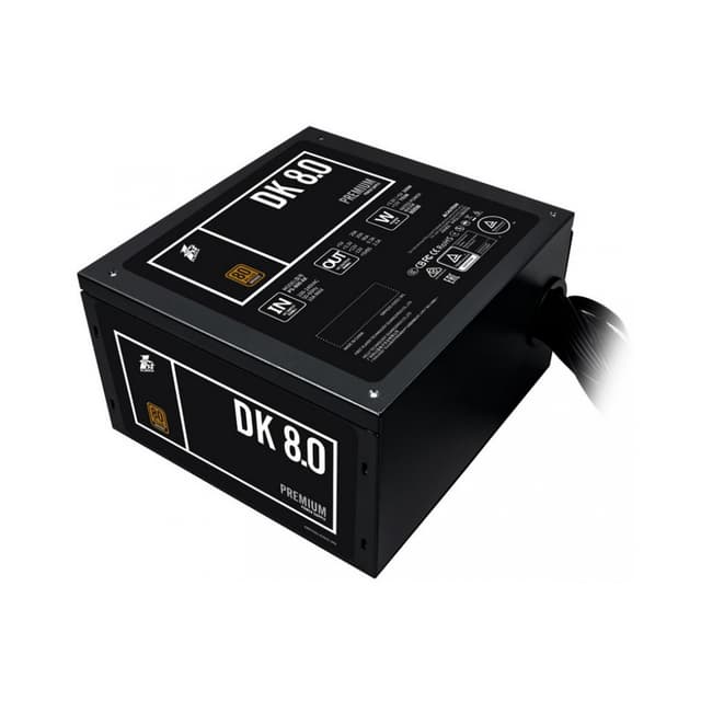 Блок питания, 1STPLAYER, DK PREMIUM PS-800AX, 800W, ATX, APFC, BRONZE, 20+4pin, 2*4+4pin, 6*Sata, 3*Molex, 4*PCI-E 6+2pin, Вентилятор 12см, 140x150x86 мм, Черный