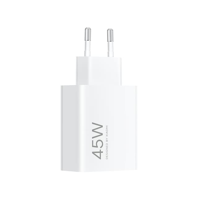 Адаптер питания, Xiaomi, 45W Turbo Charging Power Adapter (Type-A), 100-240В, 50/60Гц, 1.1A, Белый