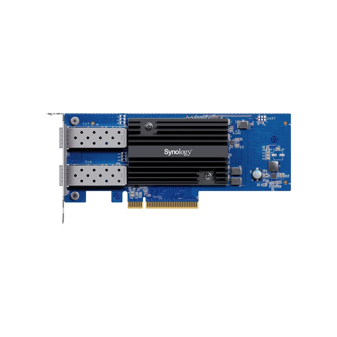 Сетевой адаптер, Synology, E10G30-F2, 10GbE SFP+ 2-port PCI-e