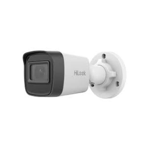 IP Видеокамера, HiLook, IPC-B141HE-UC, Цилиндрическая, 4 МП обнаружения людей и транспорта, ИК-подцветка 20м, сжатия H.265+, IP67,