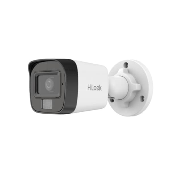 IP Видеокамера, HiLook, IPC-B140HA-LUC, Цилиндрическая, 4 МП обнаружения людей и транспорта, Smart Dual-Light до 30м, сжатия H.265+, встроенный микрофон, IP67