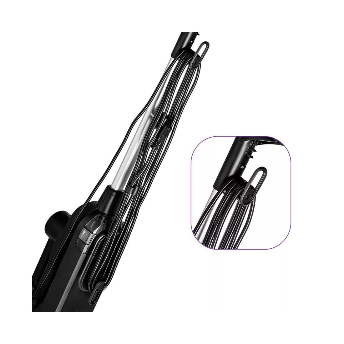 Паровая швабра, Kitfort, KT-1018, 300 мл, Готовность 30 сек, Время непрерывной работы 19 мин, Поток пара 24.5 г/мин, Длина шнура 5 м, Мощность 1300 Вт, Чёрный