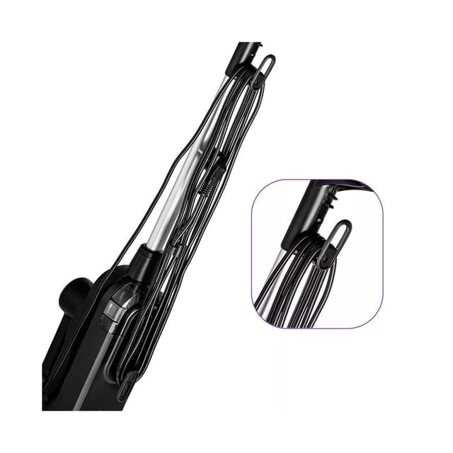 Паровая швабра, Kitfort, KT-1018, 300 мл, Готовность 30 сек, Время непрерывной работы 19 мин, Поток пара 24.5 г/мин, Длина шнура 5 м, Мощность 1300 Вт, Чёрный