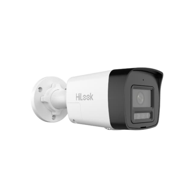 IP Видеокамера, HiLook, IPC-B120HA-LUFC/SL, Цилиндрическая, 2 МП обнаружения людей и транспорта, умный гибридный свет до 30м, сжатия H.265+, двусторонняя аудиосвязь, слот для SD-карты до 512 ГБ, IP67