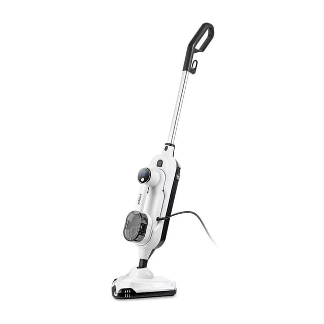 Паровая швабра, Kitfort, КТ-1072, "2 в 1", Мощность 1300 Вт, 3 уровня подачи пара, Непрерывная работа до 19 мин, Цвет белый