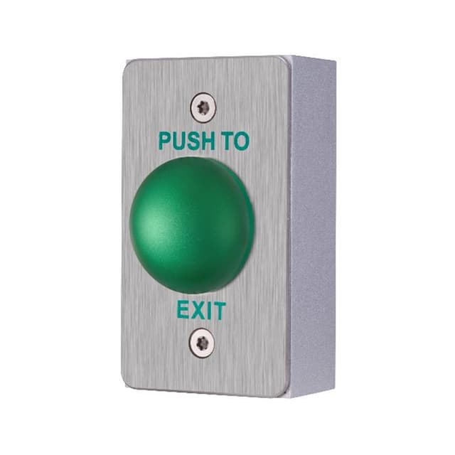 Металлическая кнопка выхода, Hikvision, DS-K7P05, Сухой контакт, 1 Выход, NO/NC/COM, DC 36V, 3A