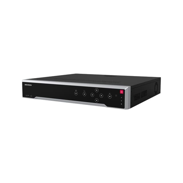 Сетевой видеорегистратор, Hikvision, DS-7732NI-M4, 32 канала, H.265+/H.265/H.264+/H.264, Разрешение записи: 4K, Full HD, D1, CIF, 256 Мбит/с, 4 SATA HDD 10 ТБ, 1.5U