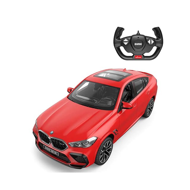 Радиоуправляемая машина, RASTAR, 99200R, 1:14, BMW X6 M, Пластик, 2.4GHz, Красный