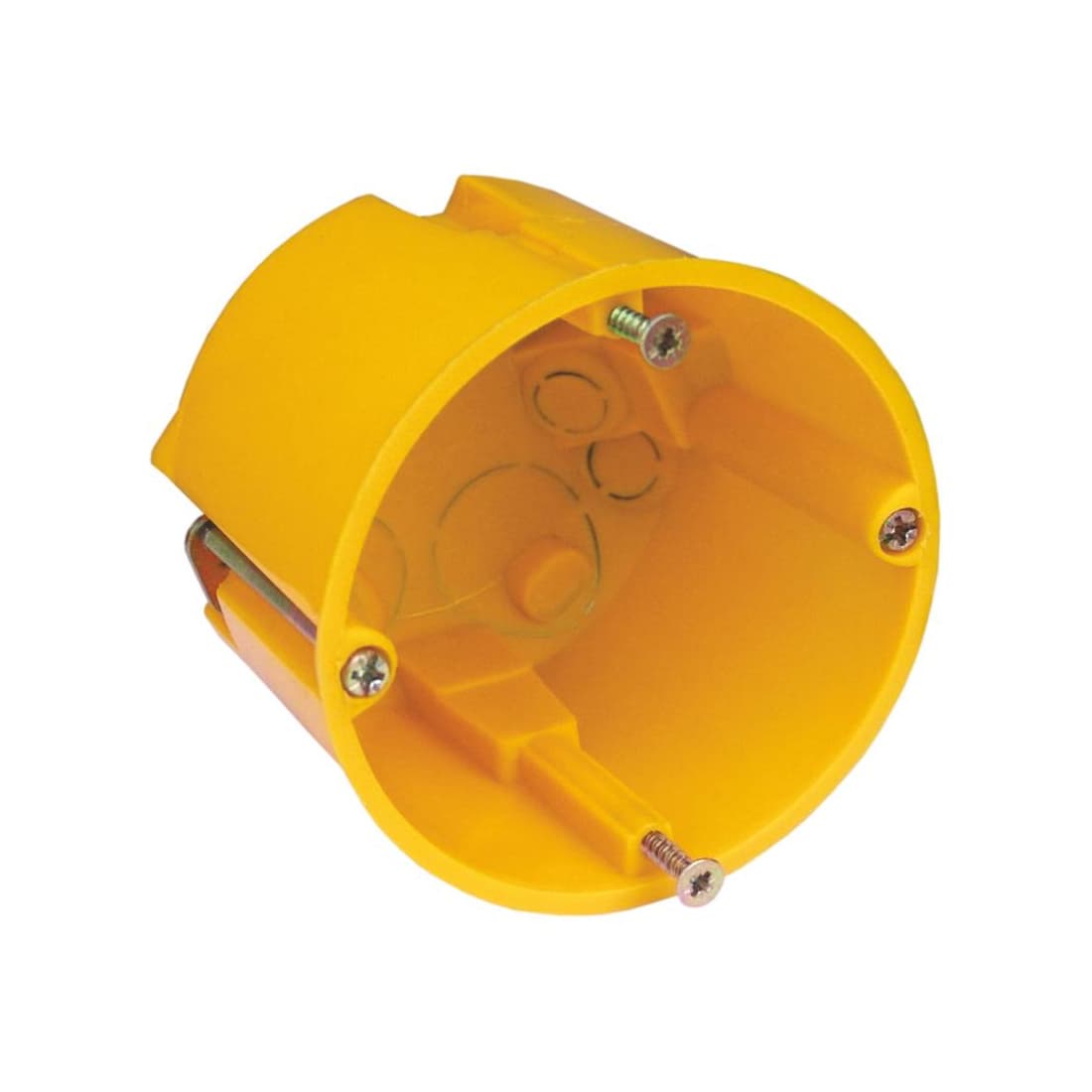 Электроуст. коробка, KSC, 11-101, d68 h60 для гипсокартона и полых стен с метал. лапками IP30