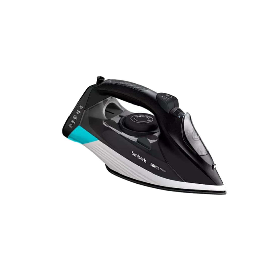 Утюг, Timberk, T-KSI01, Мощность 2400 Вт, Функция самоочистки, Защита от накипи, Функция антикапля, Паровой удар, г/мин 190, Постоянный пар, г/мин 45, Цвет черный