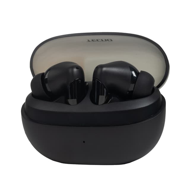 Беспроводные наушники, TECNO, Buds 4, BD04, 20 Гц - 20000 Гц, вес 39,9 г, 50 мАч (один наушник), 500 мАч (кейс), Bluetooth 5.3, Type-C, (Black) Черный