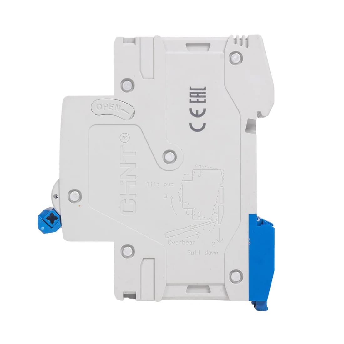 Автоматический выключатель, CHINT, NB1-63DC 182726, 2P 63A DC500B 6kA