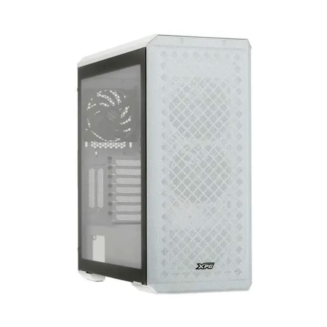 Компьютерный корпус, XPG, Defender White, DEFENDER-WHCWW, Mid Tower, E-ATX/ATX/ m-ATX/ Mini-ITX/CEB/EEB, USB 3.0*2/ HD Audio+Mic, Кулер 3*12см, Высота процессорного кулера до 170мм, Длина VGA до 400мм, Количество внутренних отсеков 2*3,5"/4*2,5" , Сталь/Закаленное стекло, 492x220x441 мм, без Б/П, Белый
