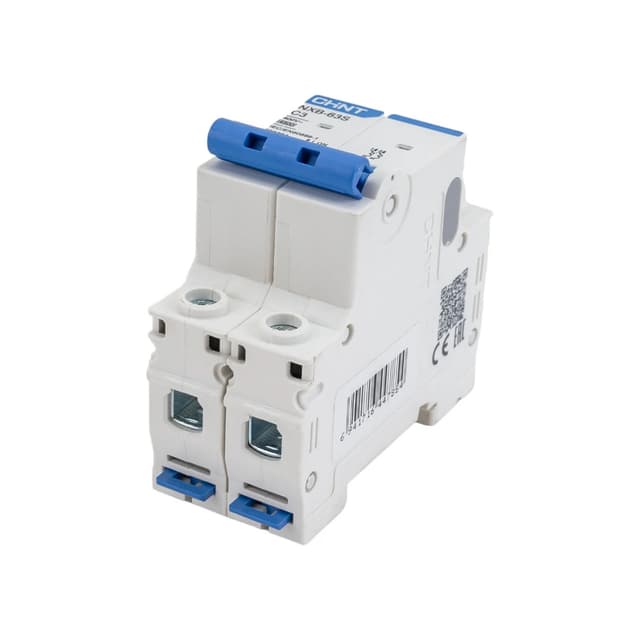 Автоматический выключатель, CHINT, 296784 NXB-63S, 2P 3A C 4,5kA