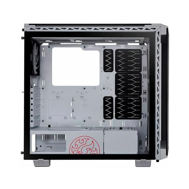 Компьютерный корпус, XPG, Battlecruiser Black, BATTLECRUISER-BKCWW, Mid Tower, E-ATX/ATX/ m-ATX/ Mini-ITX, USB 3.0*2/ Type C*1/ HD Audio/Mic, Кулер 4*12см ARGB, Высота процессорного кулера до 170мм, Длина VGA до 400мм, Количество внутренних отсеков 3*3,5"/6*2,5", Сталь/Закаленное стекло, 485x225x506 мм, без Б/П, Черный