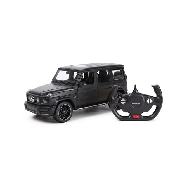 Радиоуправляемая машина, RASTAR, 95700B, 1:14, Mercedes-Benz G63 Gelndewagen, Пластик, Открывающиеся двери, 2.4GHz, Чёрная