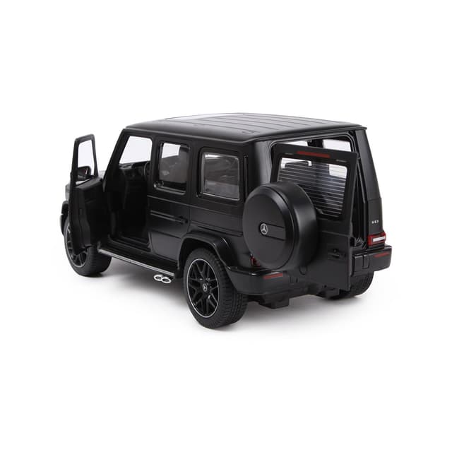 Радиоуправляемая машина, RASTAR, 95700B, 1:14, Mercedes-Benz G63 Gelndewagen, Пластик, Открывающиеся двери, 2.4GHz, Чёрная