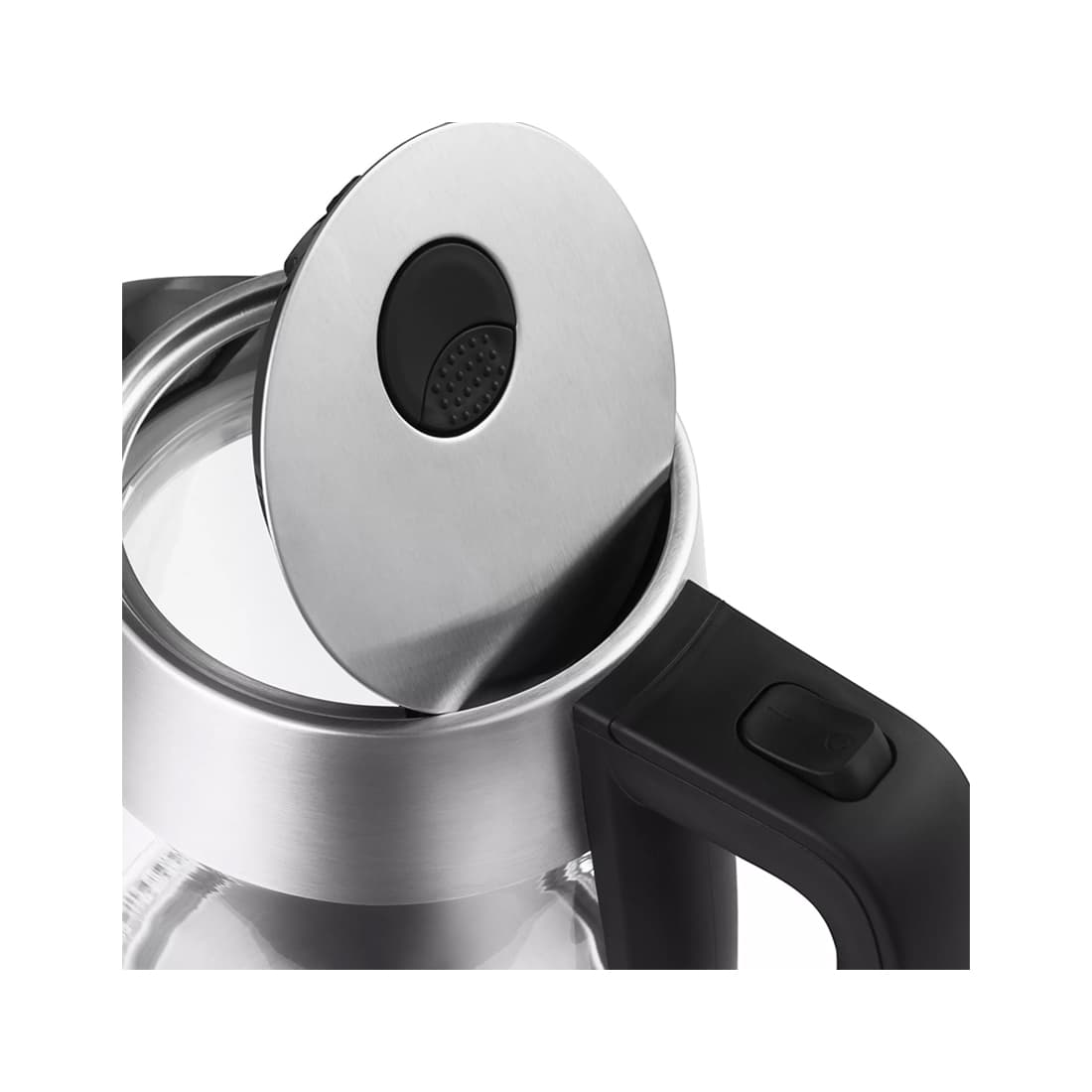 Чайник, Kitfort, КТ-641, Объем 1.8 л, Мощность 2200 Вт, Количество стенок 1, Материал корпуса стекло\металл, Тип нагревательного элемента скрытый нагревательный элемент, Цвет серебристый/прозрачный