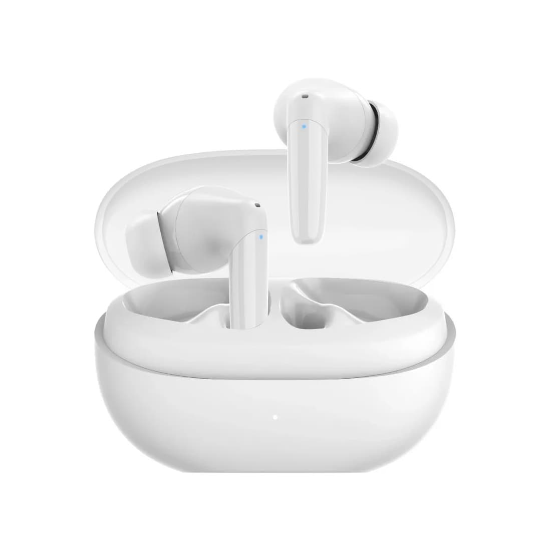 Беспроводные наушники, TECNO, Buds 4, BD04, 20 Гц - 20000 Гц, вес 39,9 г, 50 мАч (один наушник), 500 мАч (кейс), Bluetooth 5.3, Type-C, (White) Белый