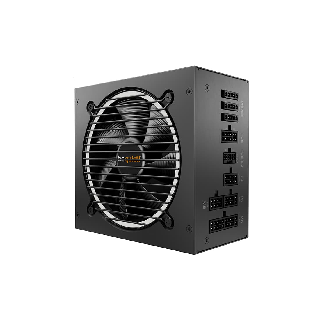 Блок питания, Bequiet!, Pure Power 12 M 750W, BN343, 750W, ATX 3.1, Gold, 20+4pin, 4+4pin, 8pin, 5*Sata, 2*Molex, 2*PCI-E 6+2-pin, 12VHPWR, FDD, Modular, Вентилятор 12см, 160х150х86мм, Черный