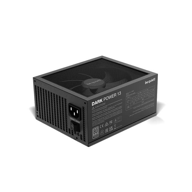Блок питания, Bequiet!, Dark Power 13 1000W, BN335, 1000W, ATX 3.1, Titanium, APFC, 20+4 pin, 4+4pin, 8pin, 13*Sata, 3*Molex, 4*PCIe 6+2-pin, 1*12VHPWR, Modular, Вентилятор 13.5см, Чёрный