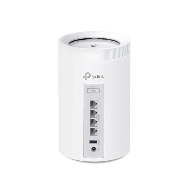 Беспроводная MESH-система Wi-Fi, TP-Link, Deco BE65 Pro(2-pack), 6 ГГц/5 ГГц/2,4Ггц, 802.11be/b/ax/n/ac/a/g, WI-FI 7, 2 порта 5 Гбит/с, 2 модуля в комплекте