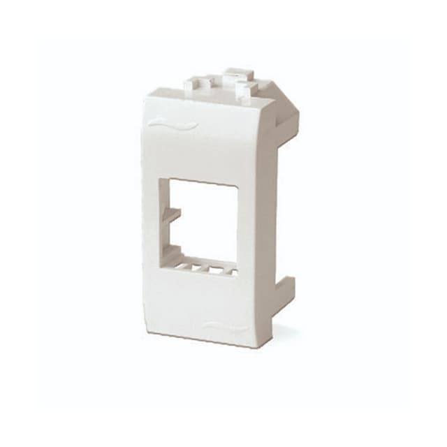 Адаптер для информационных разъемов Keystone, DKC, 76607B, белый, 1мод.