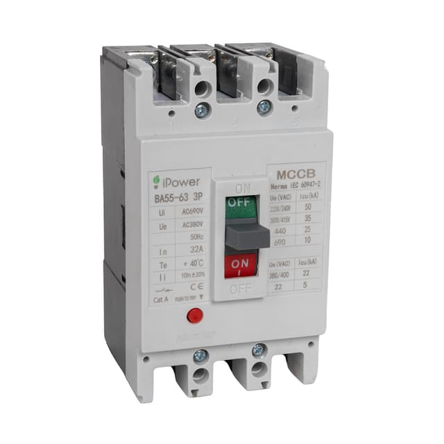 Автоматический выключатель, iPower, ВА55-63 3P 32A
