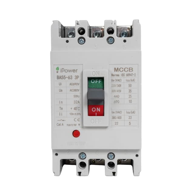 Автоматический выключатель, iPower, ВА55-63 3P 32A