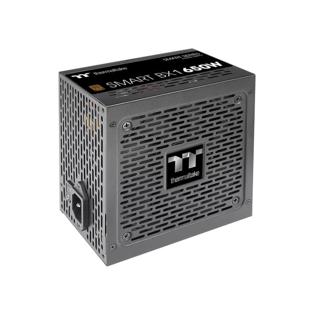Блок питания, Thermaltake, Smart BX1 D2D 650W, PS-SPD-0650NNFABE-4, 650W, ATX, Bronze, APFC, 20+4 pin, 4+4pin, 6*Sata, 4*Molex, 2*PCI-E 6+2 pin, FDD, Non-modular, Вентилятор 12 см, 150*86*140мм, Чёрный