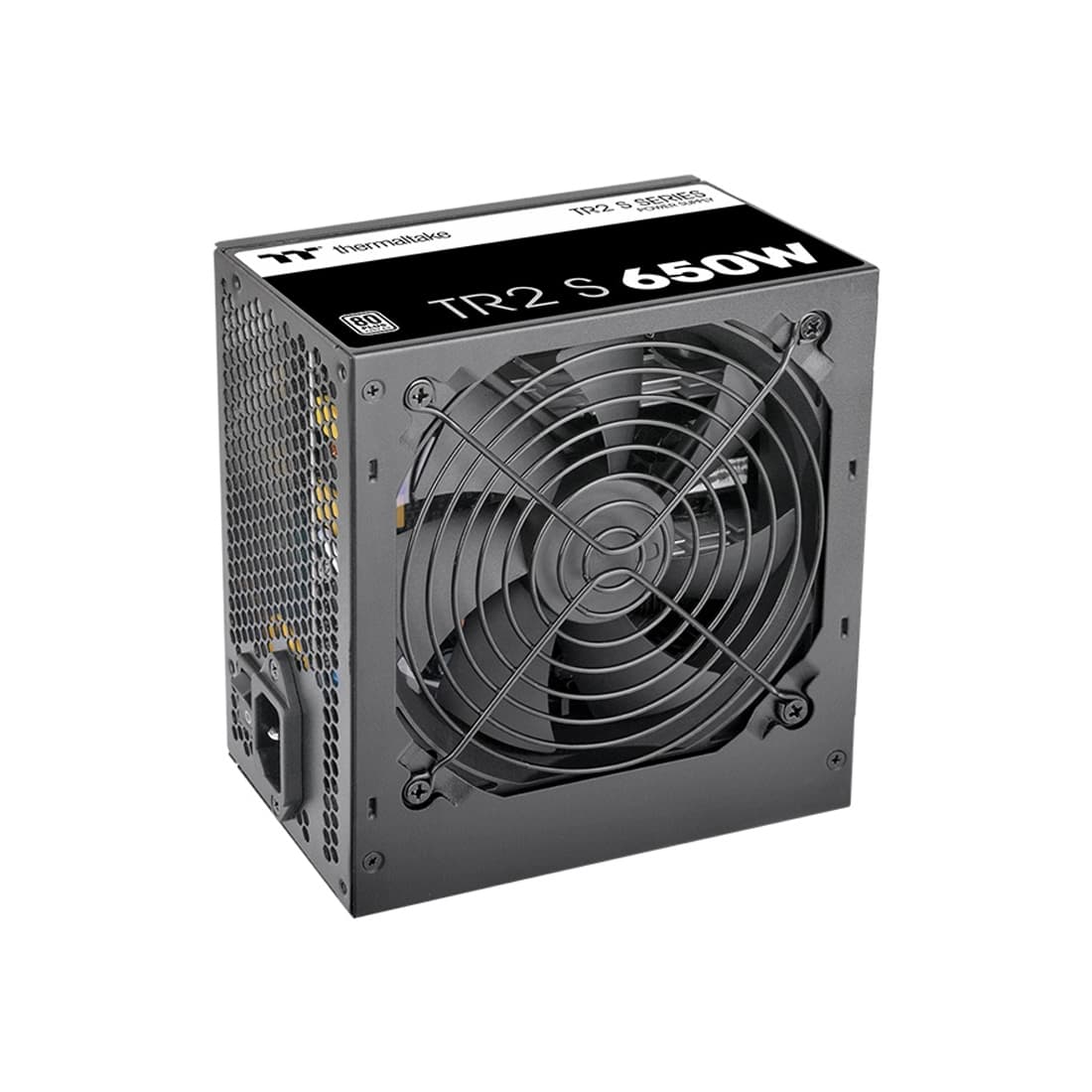 Блок питания, Thermaltake, TR2 S D2D 650W, PS-TRS-0650NNSAWE-2, 650W, ATX, Standard, APFC, 20+4 pin, 4+4pin, 5*Sata, 4*Molex, 2*PCI-E 6+2 pin, FDD, non-modular, Вентилятор 12 см, 140х86х150мм, Чёрный