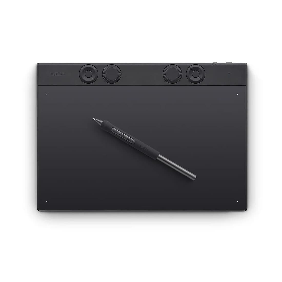 Графический планшет, Wacom, Intuos Pro pen tablet large (PTK870K0B), Разрешение 5080 lpi, Чувствительность к нажатию 8192, 6 программируемых клавиш, Размер 377 x 253 x 4-7 мм, Чёрный