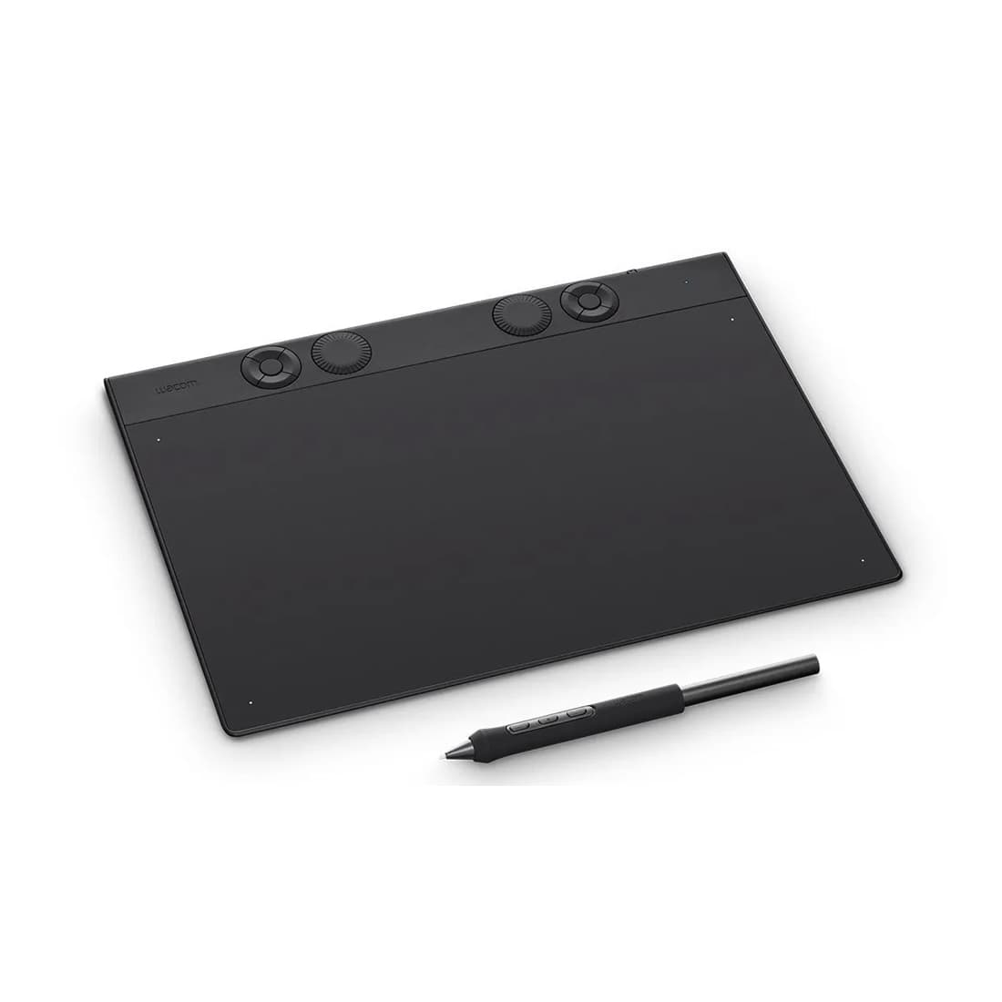 Графический планшет, Wacom, Intuos Pro pen tablet large (PTK870K0B), Разрешение 5080 lpi, Чувствительность к нажатию 8192, 6 программируемых клавиш, Размер 377 x 253 x 4-7 мм, Чёрный