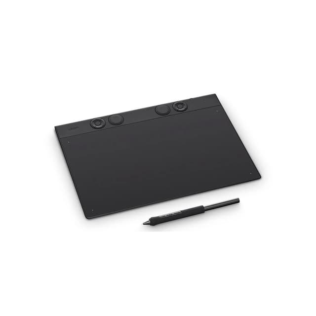 Графический планшет, Wacom, Intuos Pro pen tablet small (PTK470K0B), Разрешение 5080 lpi, Чувствительность к нажатию 8192, 6 программируемых клавиш, Размер 215 x 163 x 4-7 мм, Чёрный