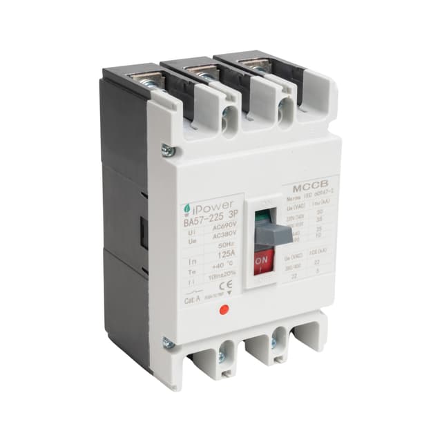 Автоматический выключатель, iPower, ВА57-225 3P 125A