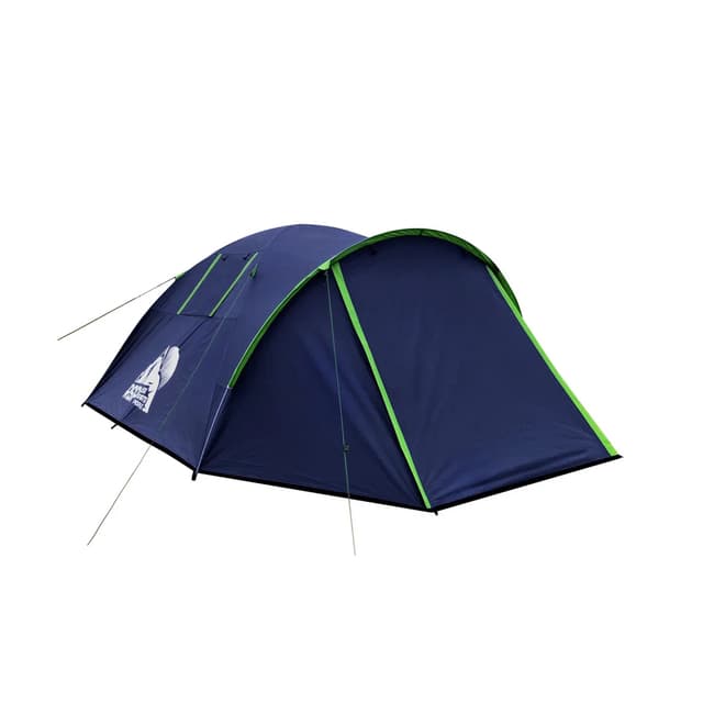 Палатка, RSP Deep 4, T-DE-4-B, 315*250*130 см, Двухслойная, Диаметр дуг 8.5 мм, Водонепроницаемость 5000, Синий