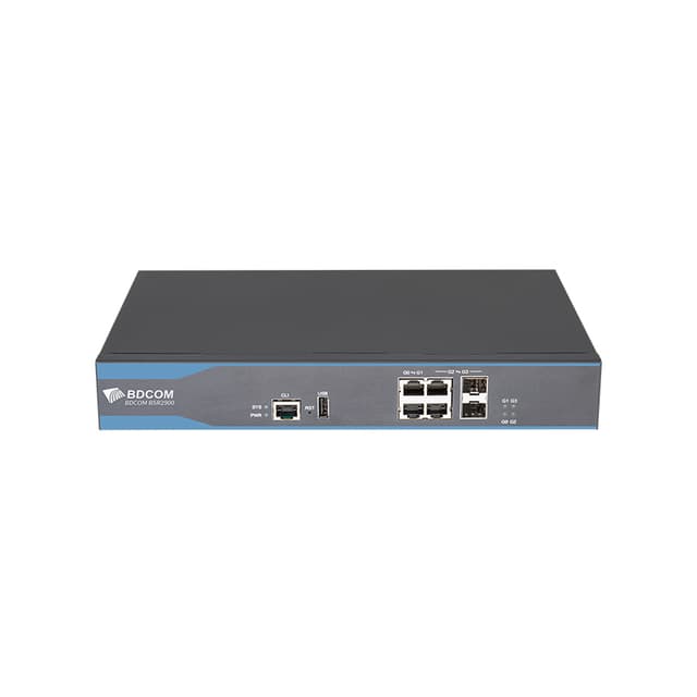 Маршрутизатор, BDCOM, BSR2900-20C, 1-Port Console(RJ45), 1-Port USB2.0, 2-Port Gigabit Rj45, · 2-Port Gigabit RJ45/SFP combo
