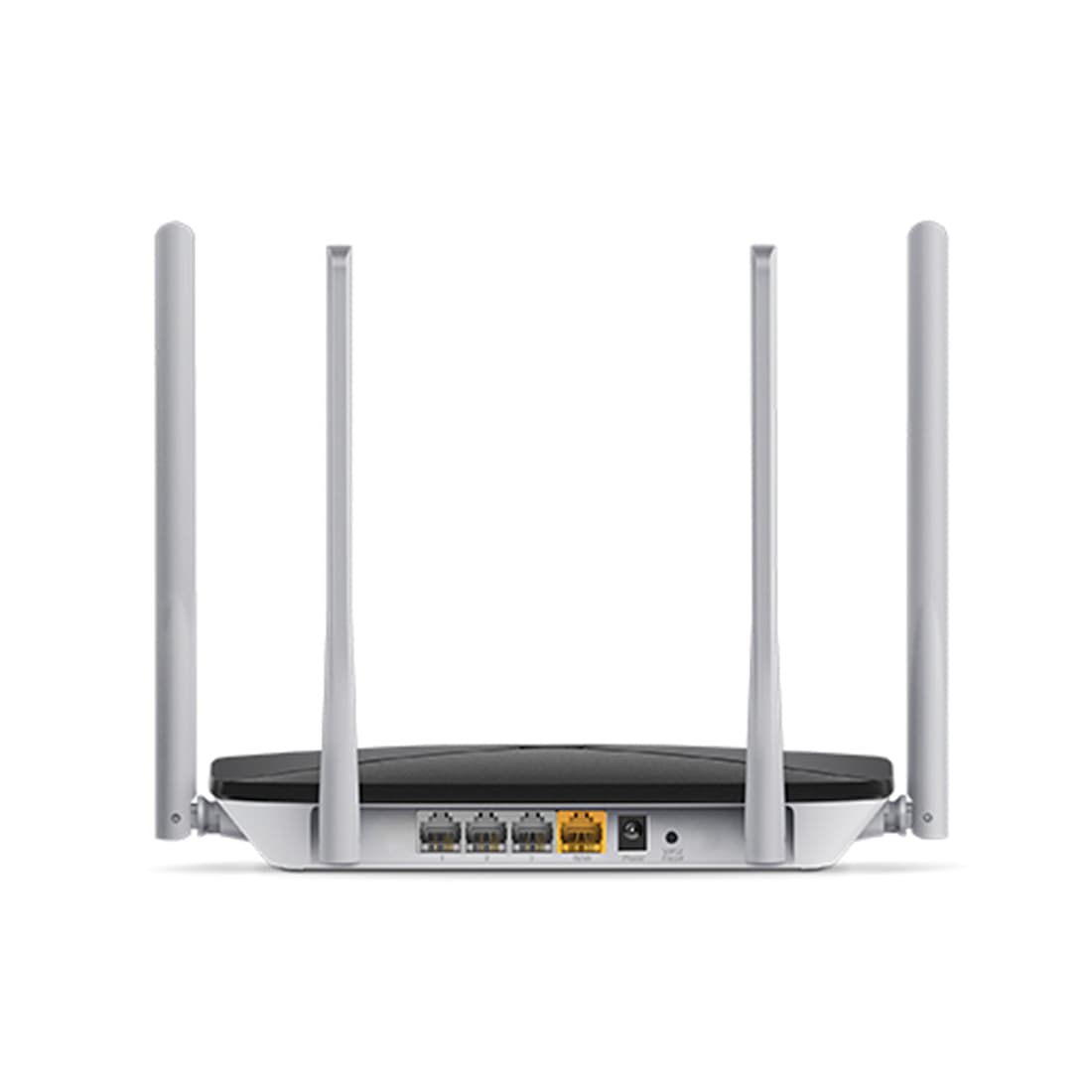 Маршрутизатор, Mercusys, AC12, 1200 мбит/с, 3 порта LAN 10/100 Мбит/с, 1 порт WAN 10/100 Мбит/с