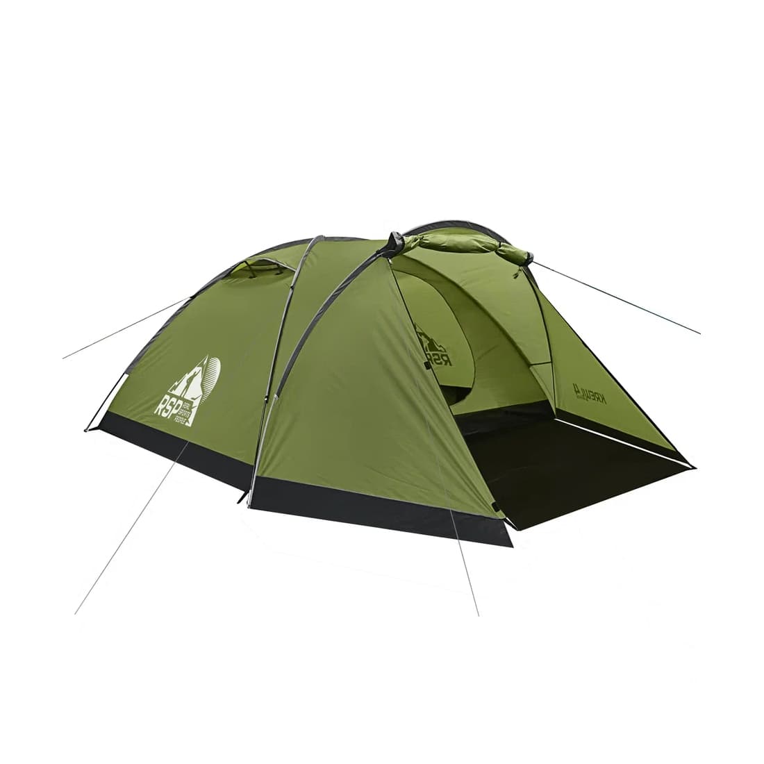 Палатка, T-KRE-4-OLGN, 310*235*125 см, Однослойная, Диаметр дуг 8.5 мм, Водонепроницаемость 4000, Оливково-зеленый