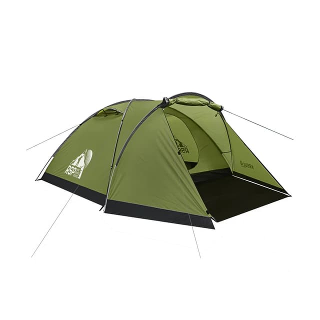 Палатка, T-KRE-4-OLGN, 310*235*125 см, Однослойная, Диаметр дуг 8.5 мм, Водонепроницаемость 4000, Оливково-зеленый