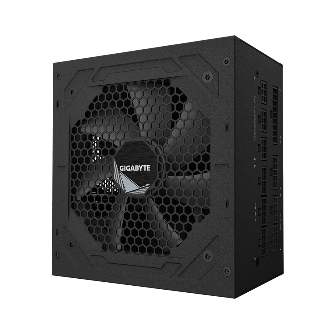 Блок питания, Gigabyte, GP-UD850GM, 850W, 80 PLUS Gold, ATX, 20+4 pin, 2*4+4pin, 8*Sata, 3*Molex, FDD, 4*PCI-E 6+2 pin, Вентилятор 12 см, Чёрный