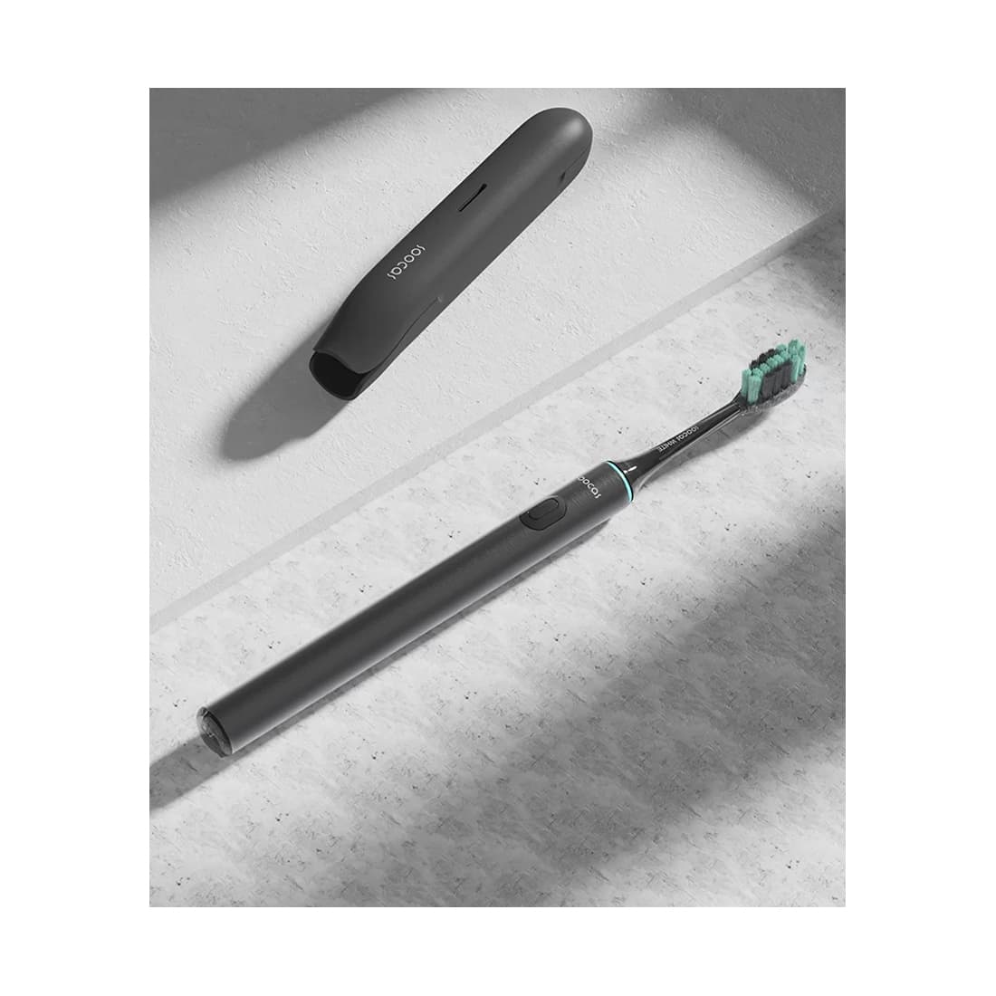 Умная зубная электрощетка, Soocas, Spark (MT1), 600 мАч, IPX8, Время работы аккумулятора до 40 дней, Время заряда аккумулятора 2 ч, 30000 об/мин, 55 дБ, Черный