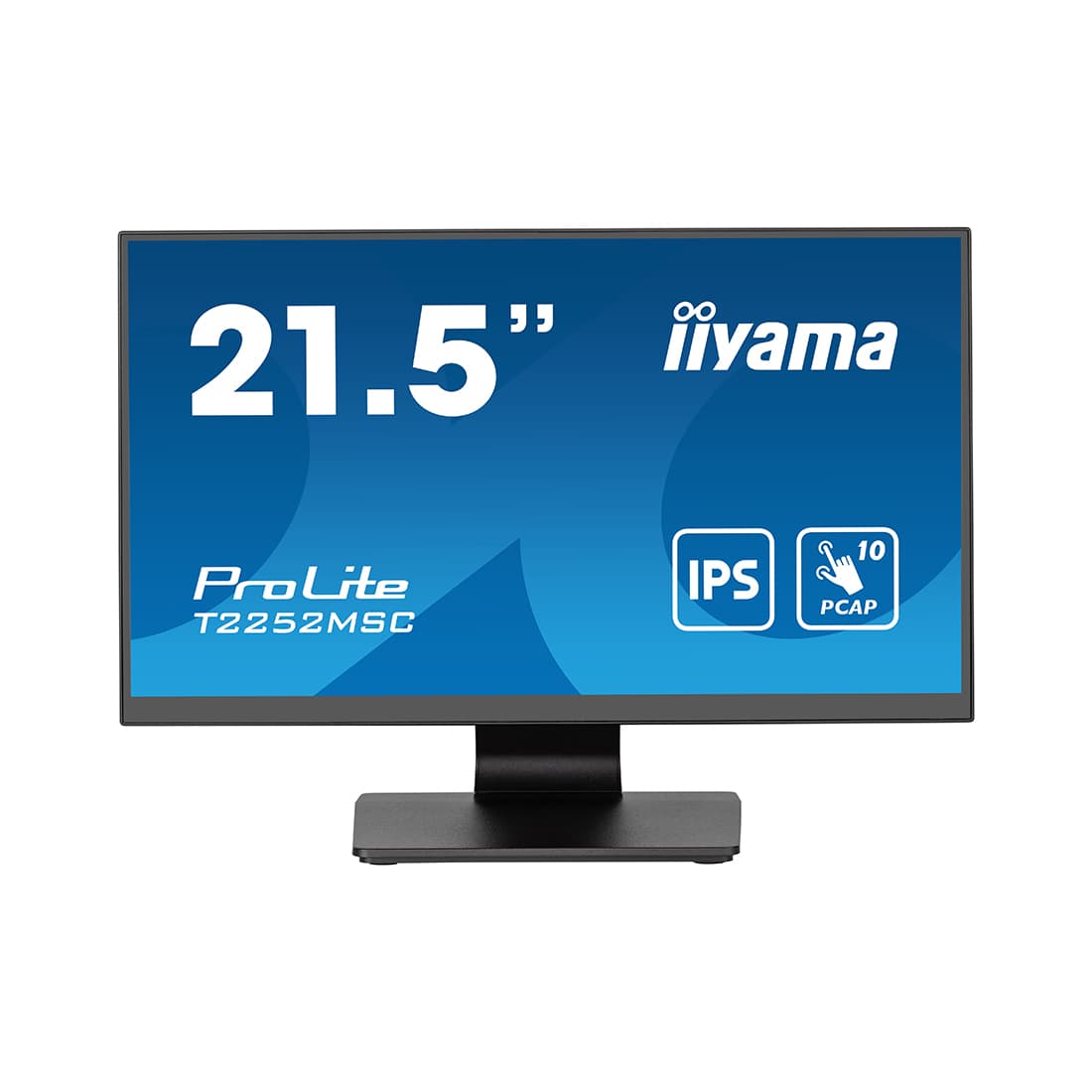 Монитор, iiyama, ProLite PL2252M, T2252MSC-B2, 21.5", IPS-матрица, 1920 x 1080, Чёрный