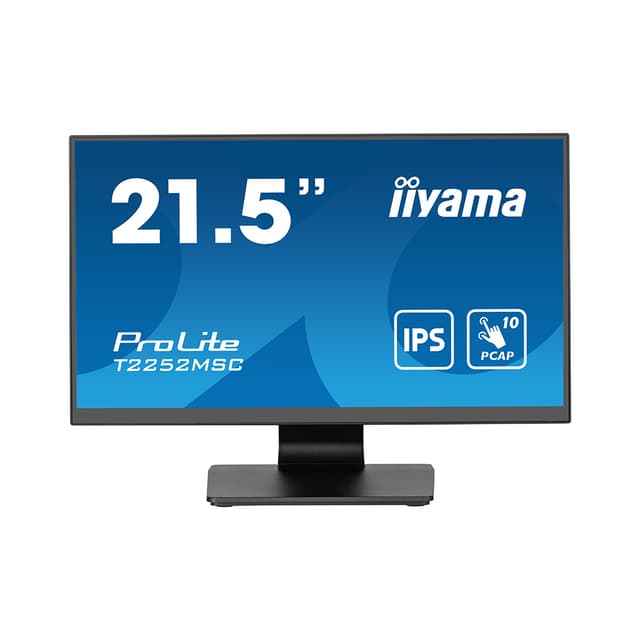 Монитор, iiyama, ProLite PL2252M, T2252MSC-B2, 21.5", IPS-матрица, 1920 x 1080, Чёрный