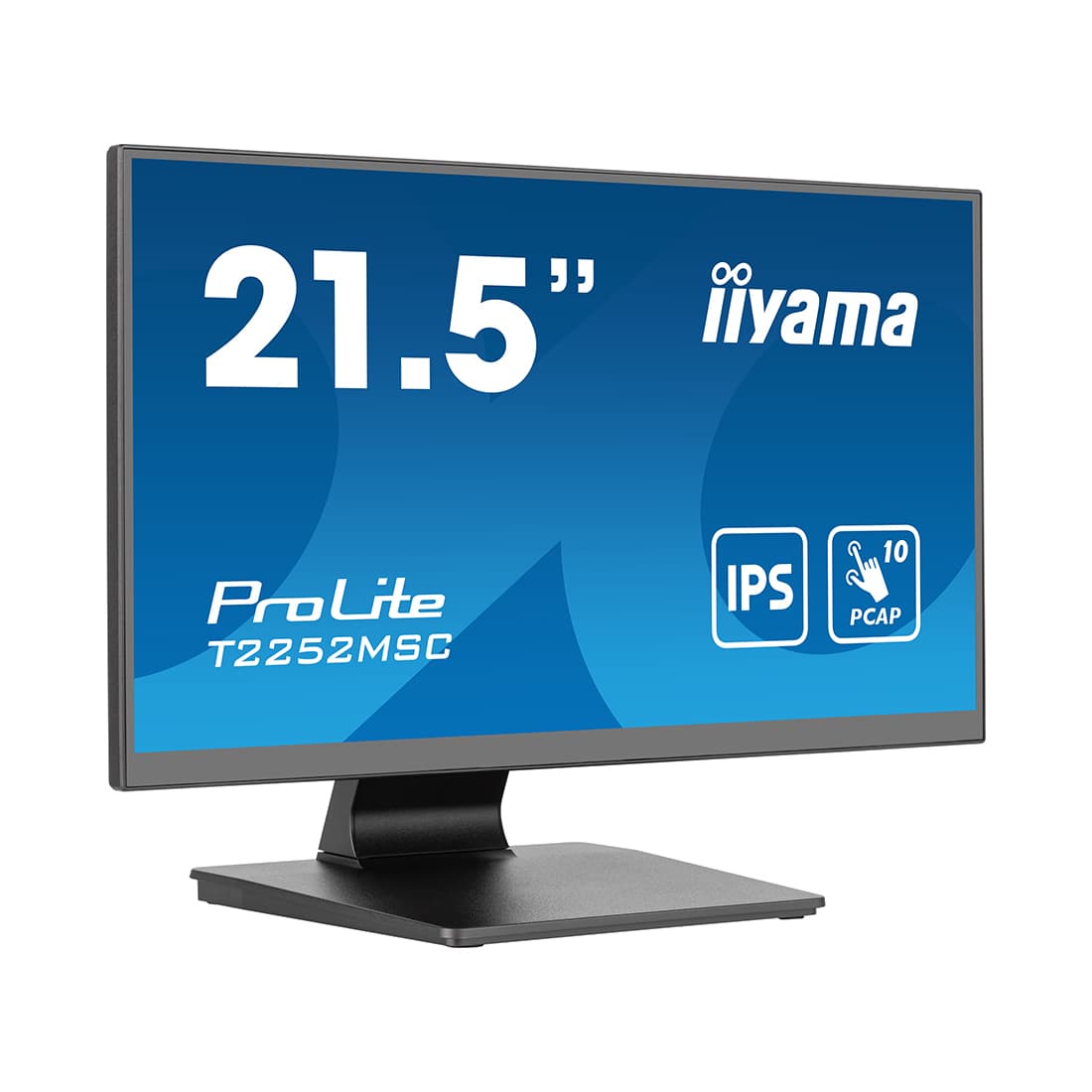 Монитор, iiyama, ProLite PL2252M, T2252MSC-B2, 21.5", IPS-матрица, 1920 x 1080, Чёрный