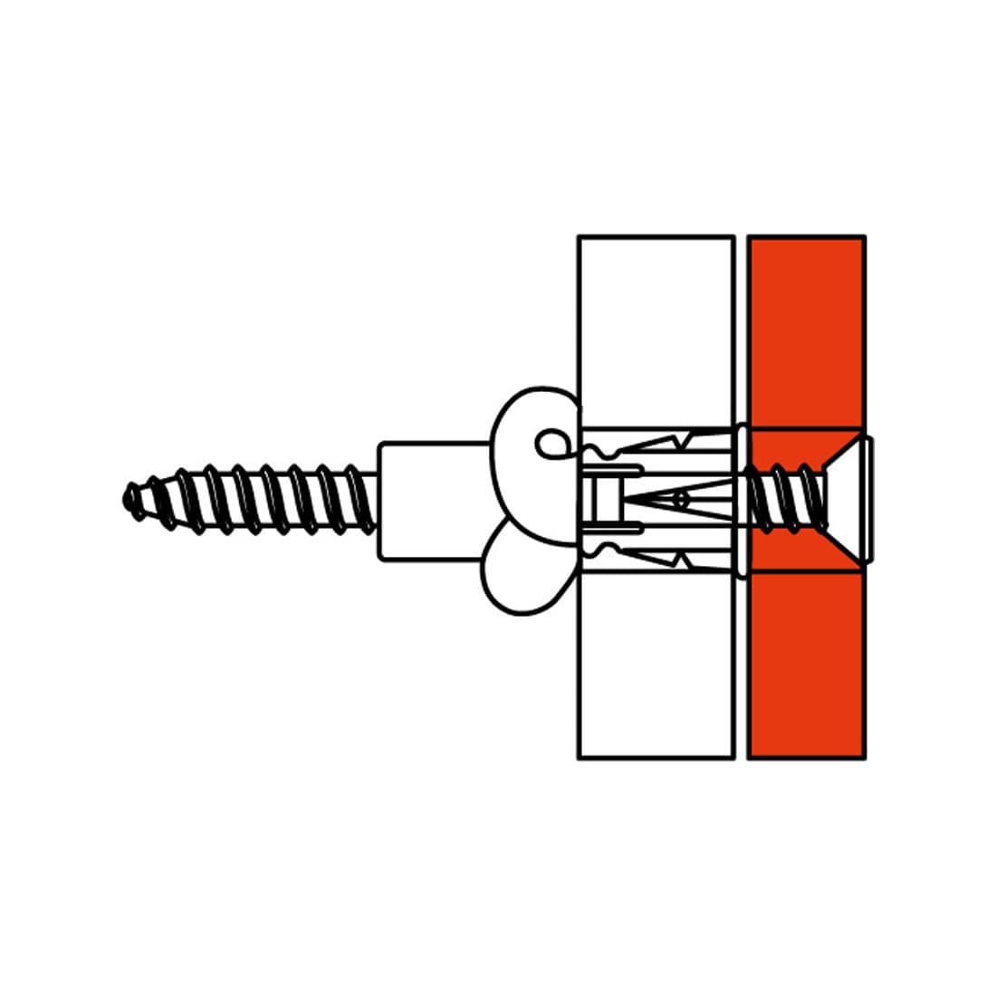 Саморез, DKC, CM06541,3.5х50 мм с дюбелем F6