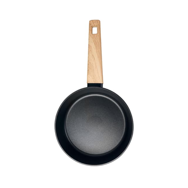 Сковорода, LARA, ОКИНАВА LR01-191-24, Круглая, Диаметр 24 см, Высота 5.1 см, Толщина 2.1 мм, Кованый алюминий, Антипригарное покрытие, Для всех типов плит, Ручная мойка, Черный