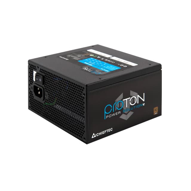 Блок питания, Chieftec, Proton BDF-400S, 400W, ATX, APFC, Bronze, non-Modular, 20+4pin, 4+4pin, 3*Sata, 3*Molex, PCI-E 6+2 pin, Вентилятор 12см, Черный
