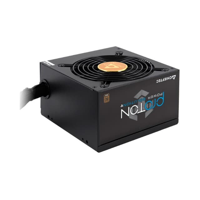 Блок питания, Chieftec, Proton BDF-400S, 400W, ATX, APFC, Bronze, non-Modular, 20+4pin, 4+4pin, 3*Sata, 3*Molex, PCI-E 6+2 pin, Вентилятор 12см, Черный