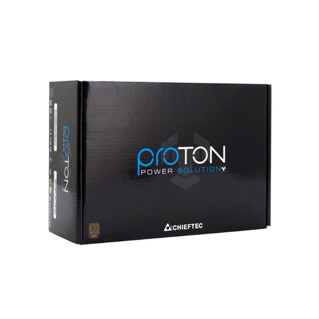 Блок питания, Chieftec, Proton BDF-400S, 400W, ATX, APFC, Bronze, non-Modular, 20+4pin, 4+4pin, 3*Sata, 3*Molex, PCI-E 6+2 pin, Вентилятор 12см, Черный